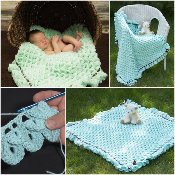 Crocodile Stitch Baby Blanket -wonderfuldiy f2