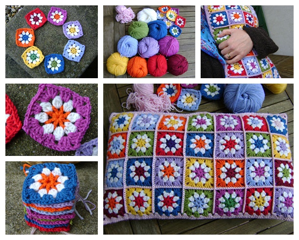 Daisy flower Crochet pattern-wonderfuldiy