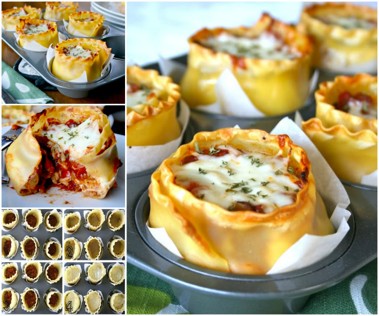 Muffin-Tin-Lasagna-Cups-wonderfuldiy