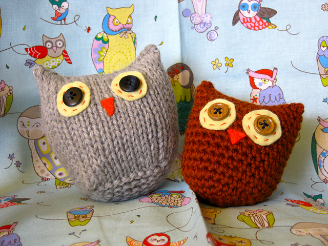 OWLS two ways crochet