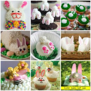 25 Wonderful DIY  Easter Bunny Cakes