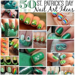 50 Awesome St. Patrick’s Day Nail Art Ideas