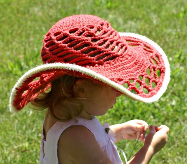 Crochet-Sun-Hats-free pattern-wonderfuldiy8