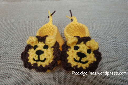 Lion Baby slippers