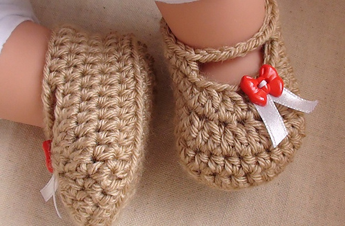 Posh Crochet Baby slippers