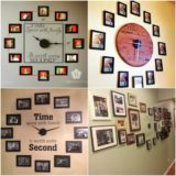 Wonderful DIY Family Photo Wall Clock