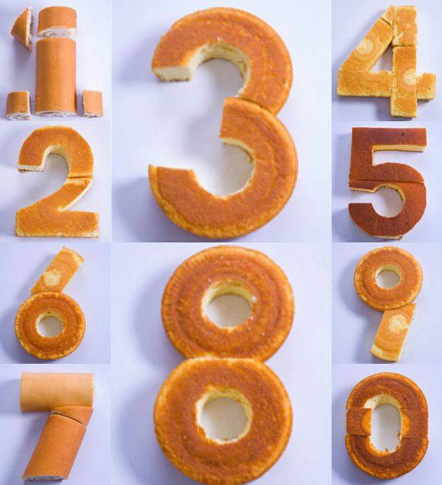 number cake wonderfuldiy1 Wonderful DIY Stunning Number Cake