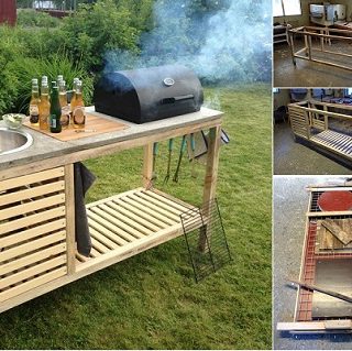 Wonderful DIY Perfect Portable Outdoor Kitchen