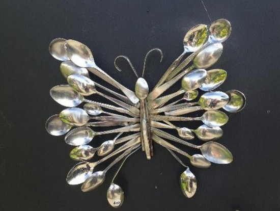 spoon Silverware-Butterfly-wonderfuldiy1