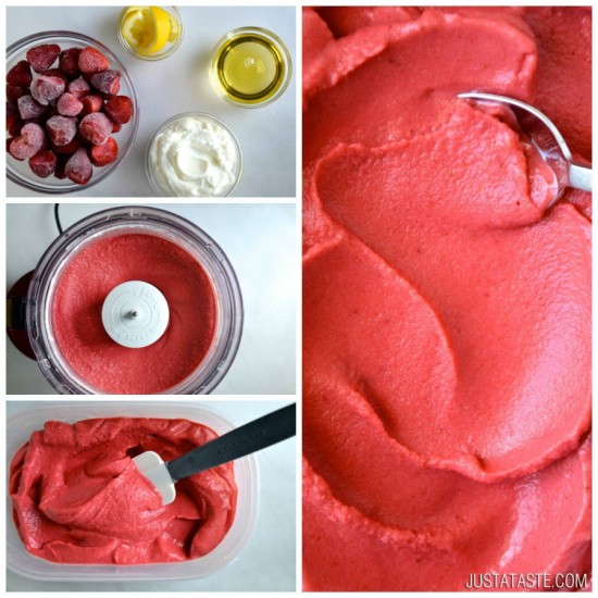 5-Minute-Strawberry-Frozen-Yoghurt-wonderfuldiy