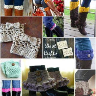 26 Wonderful Free Patterns for Crochet Boot Cuffs