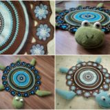 Wonderful DIY Crochet Sea Turtle Rug with Free Pattern