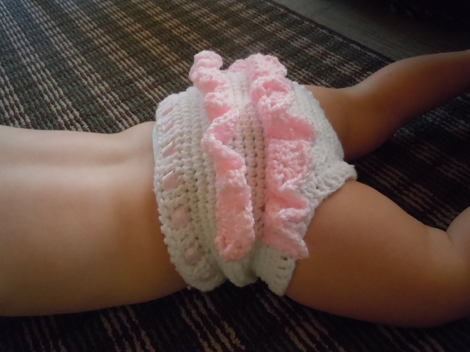 Baby Bloomers Diaper Crochet Project