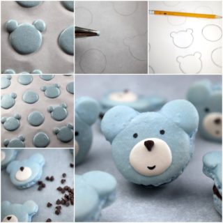 Wonderful DIY Cute Bear Macarons