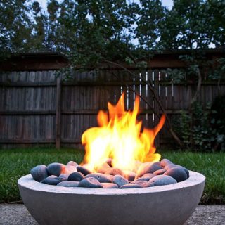 Fiery DIY: Make Your Own Super-Cool Modern Concrete Fire Pit