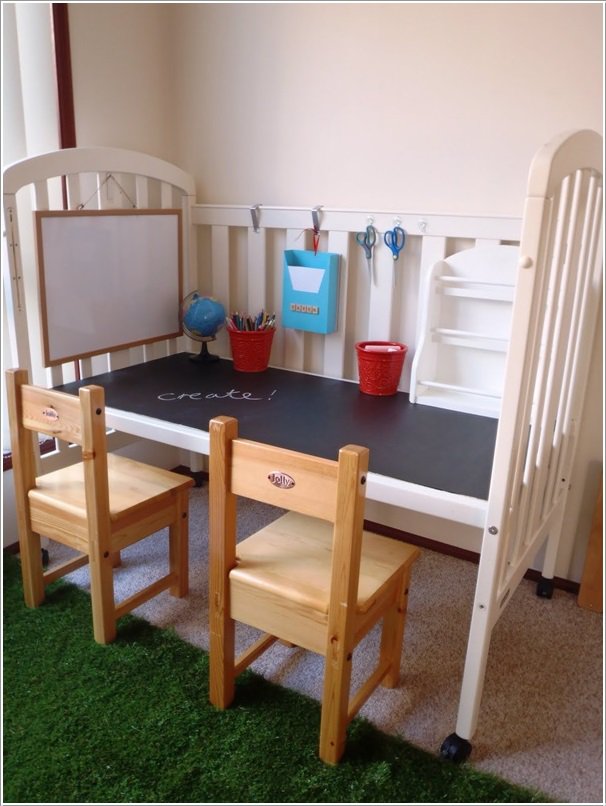 Re-purpose Baby Cribs4