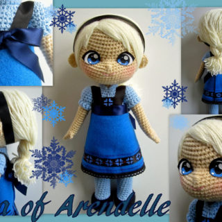 Wonderful DIY Crochet Elsa Doll with FREE Pattern