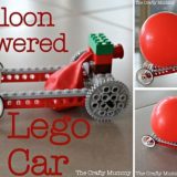 Burn some Rubber with Balloon Powered Lego Car!
