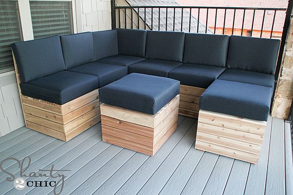 DIY Outdoor seating design