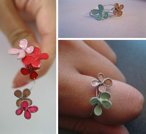 Stained Glass Flower Ring Tutorial