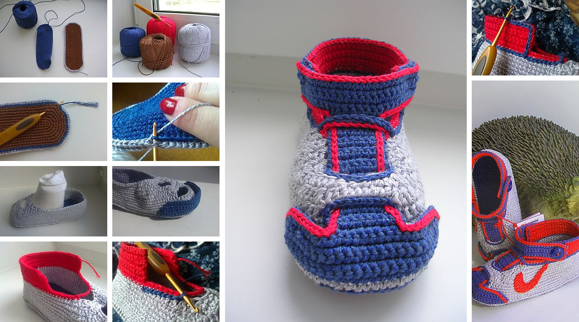 Coolest Nike Crochet Booties