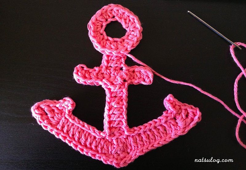 Cute  Large Crochet Anchor Design