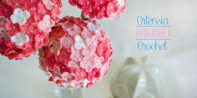 HYDRANGEA crochet Simple DIY Crochet Hydrangea – Fabric Flowers Made Fabulous