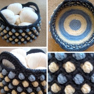 Ultra Versatile DIY Crochet Honeycomb Pop Basket