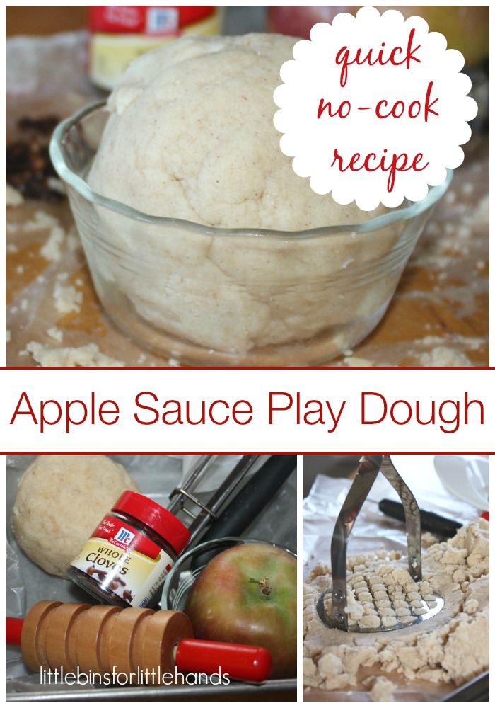 Apple-Sauce-No-Cook-Play-Dough-Made-With-Coconut-Flour
