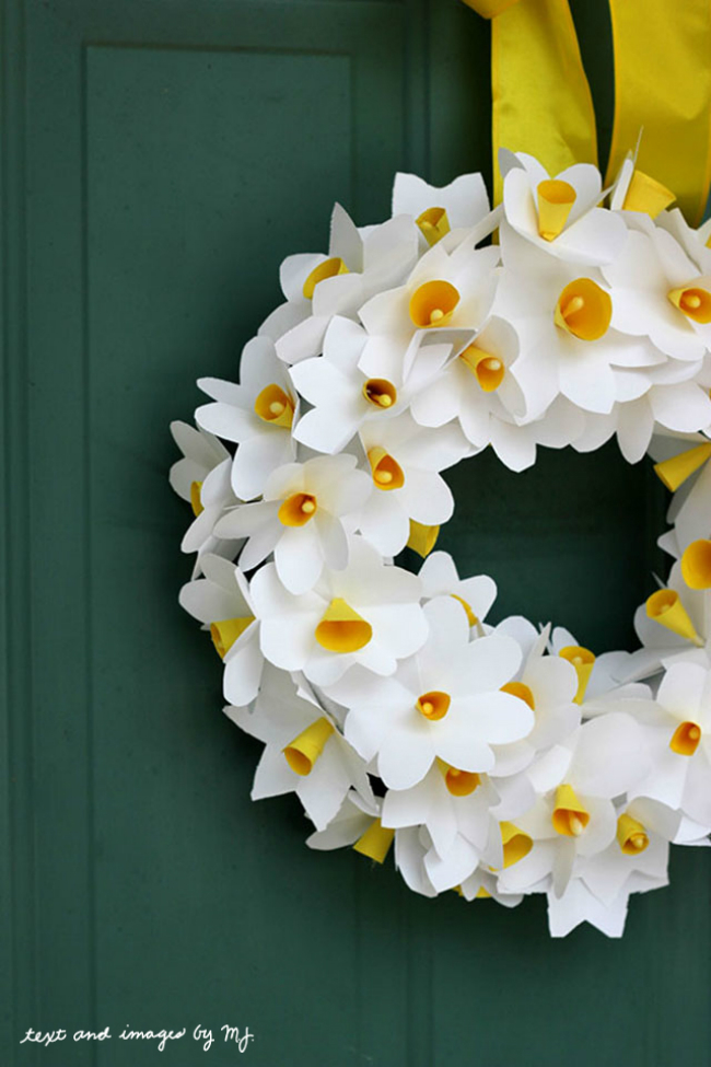 Daffodil Wreath