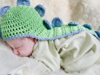 Dino Hat with Cape 200x150 10 Gorgeous Baby Crocheted Hats