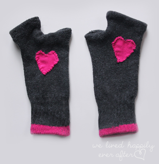 Finished Sock Gloves