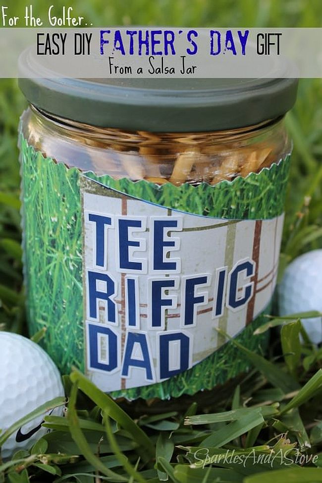 Golf Tee Jar