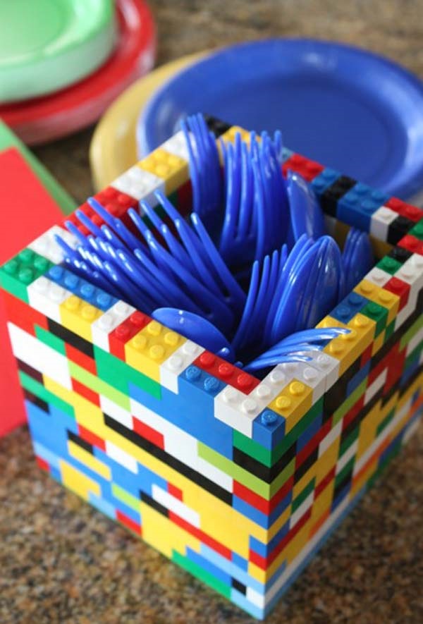 Lego kitchen storage container