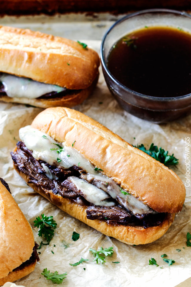 Slow-Cooker-French-Dip-Sandwiches-