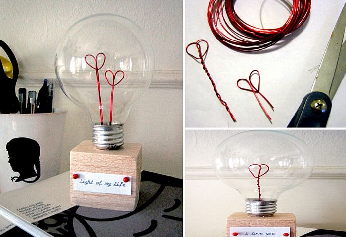 Valentine Light Bulb