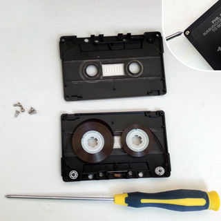 Open the old cassette