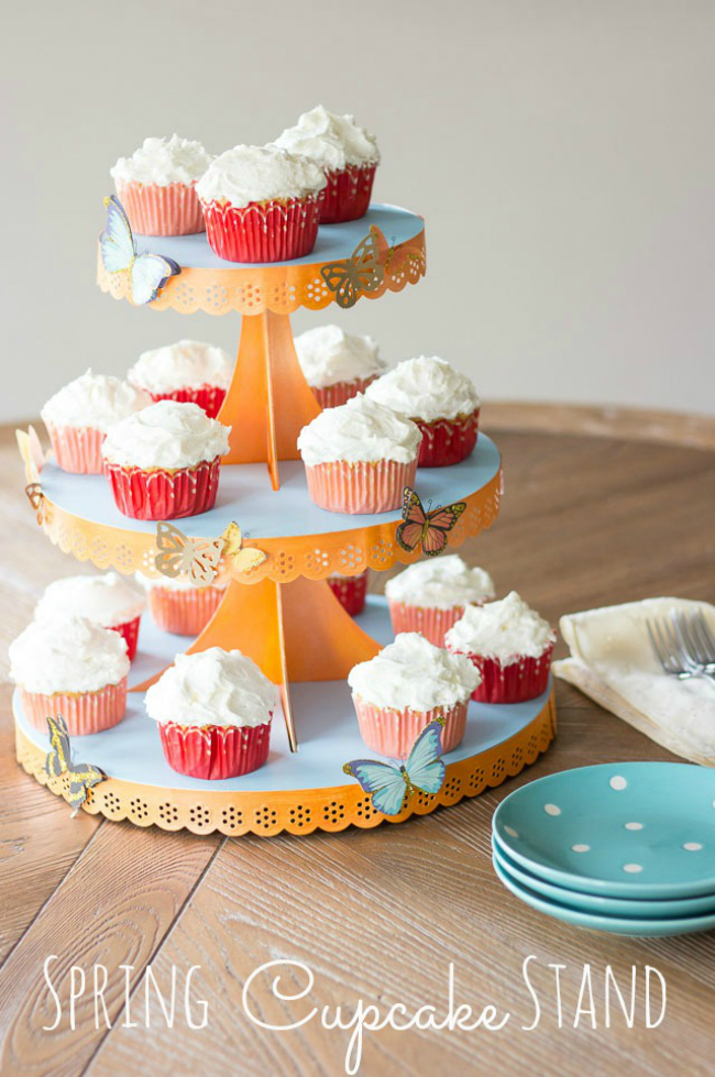 8 Amazing Diy Cupcake Stands Made Out
