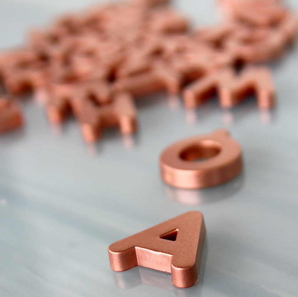 Copper Fridge Magnets