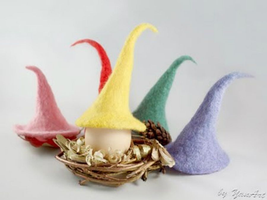 Easter Felt Egg Hats