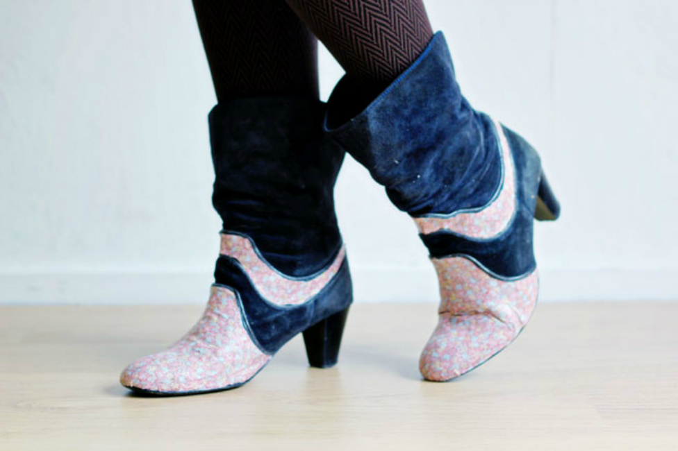 Fabric Boots