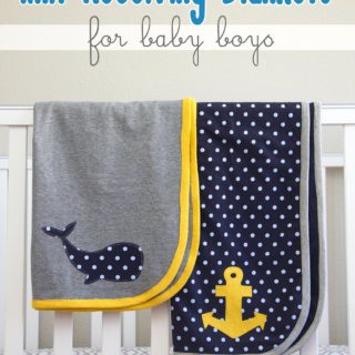 Endearing DIY Fabric Baby Blankets to Wrap Your Bundle of Joy In