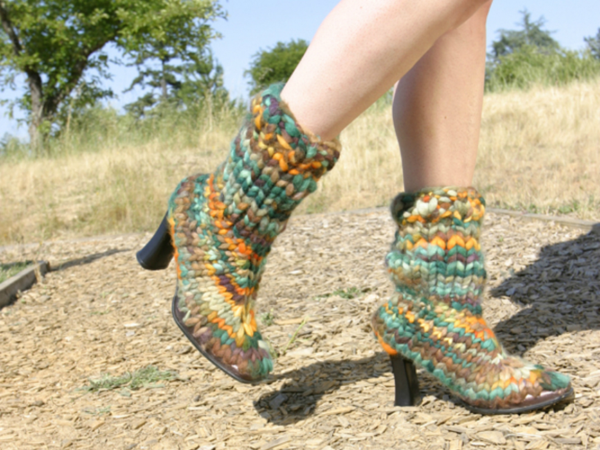 Knitted Boots