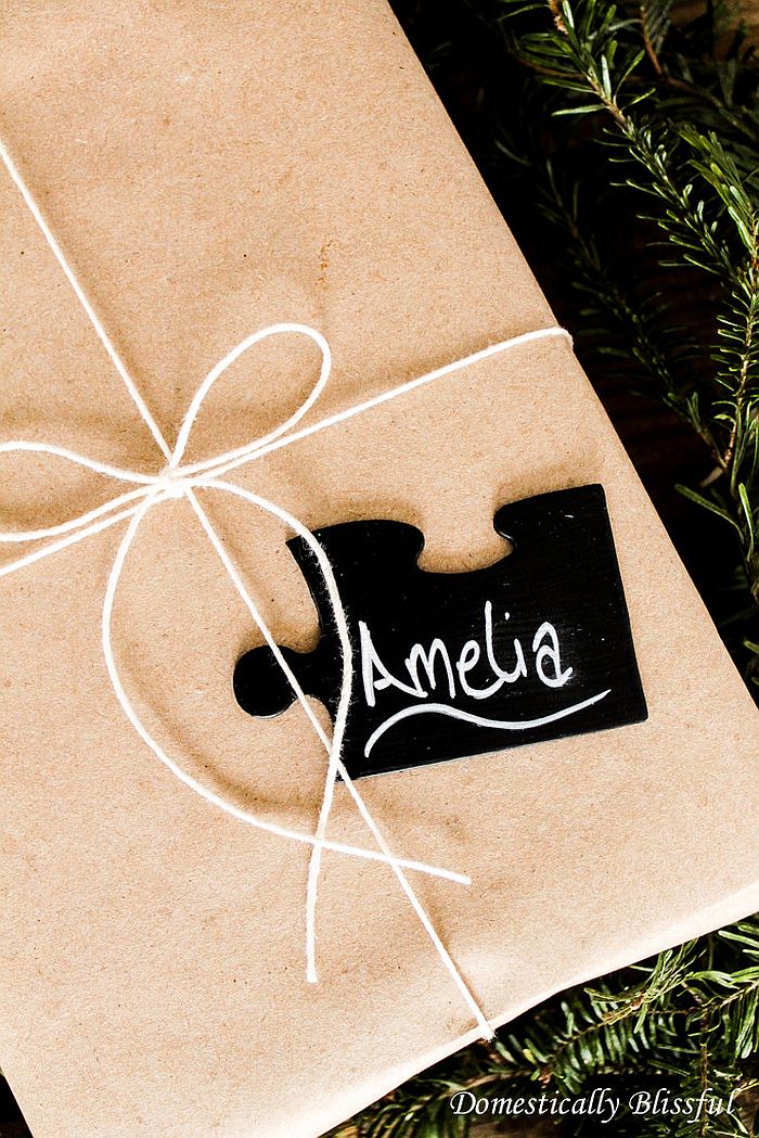 Puzzle Gift Tags