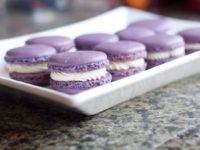 lavender macarons 200x150 19 Delicious Macaron Recipes You Simply Cant Resist