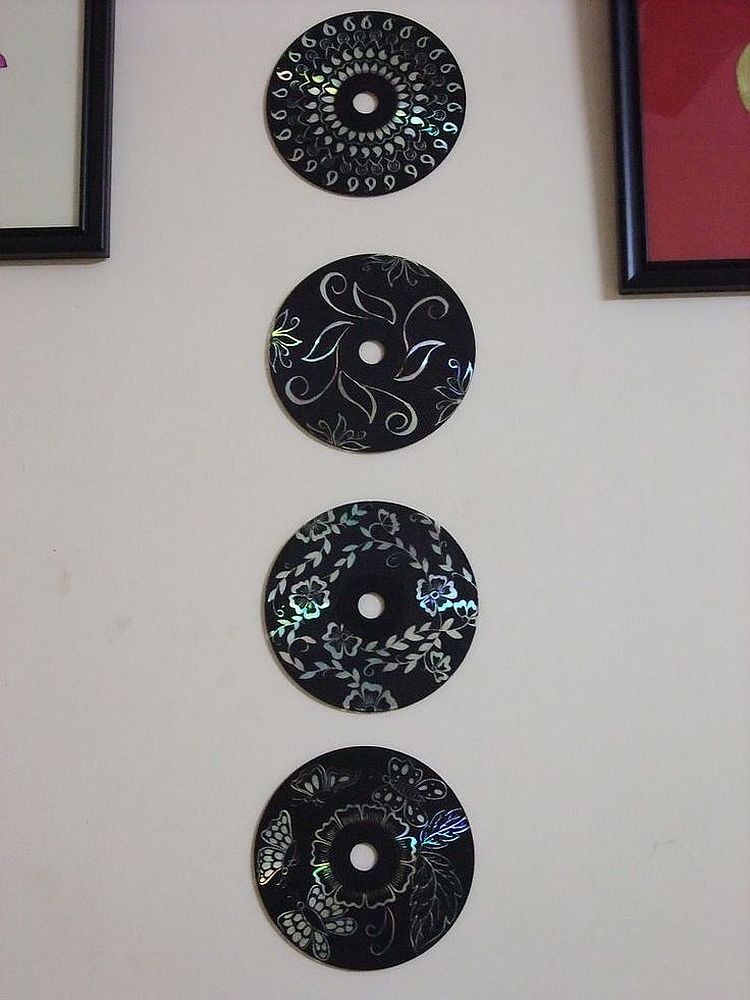 CD wall art