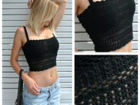 Casual crochet crop 200x150 Gorgeous Crochet Crop Tops for Summer
