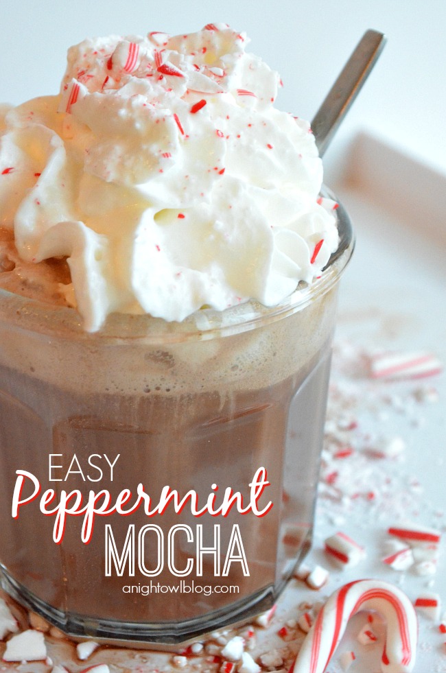 Easy peppermint mocha