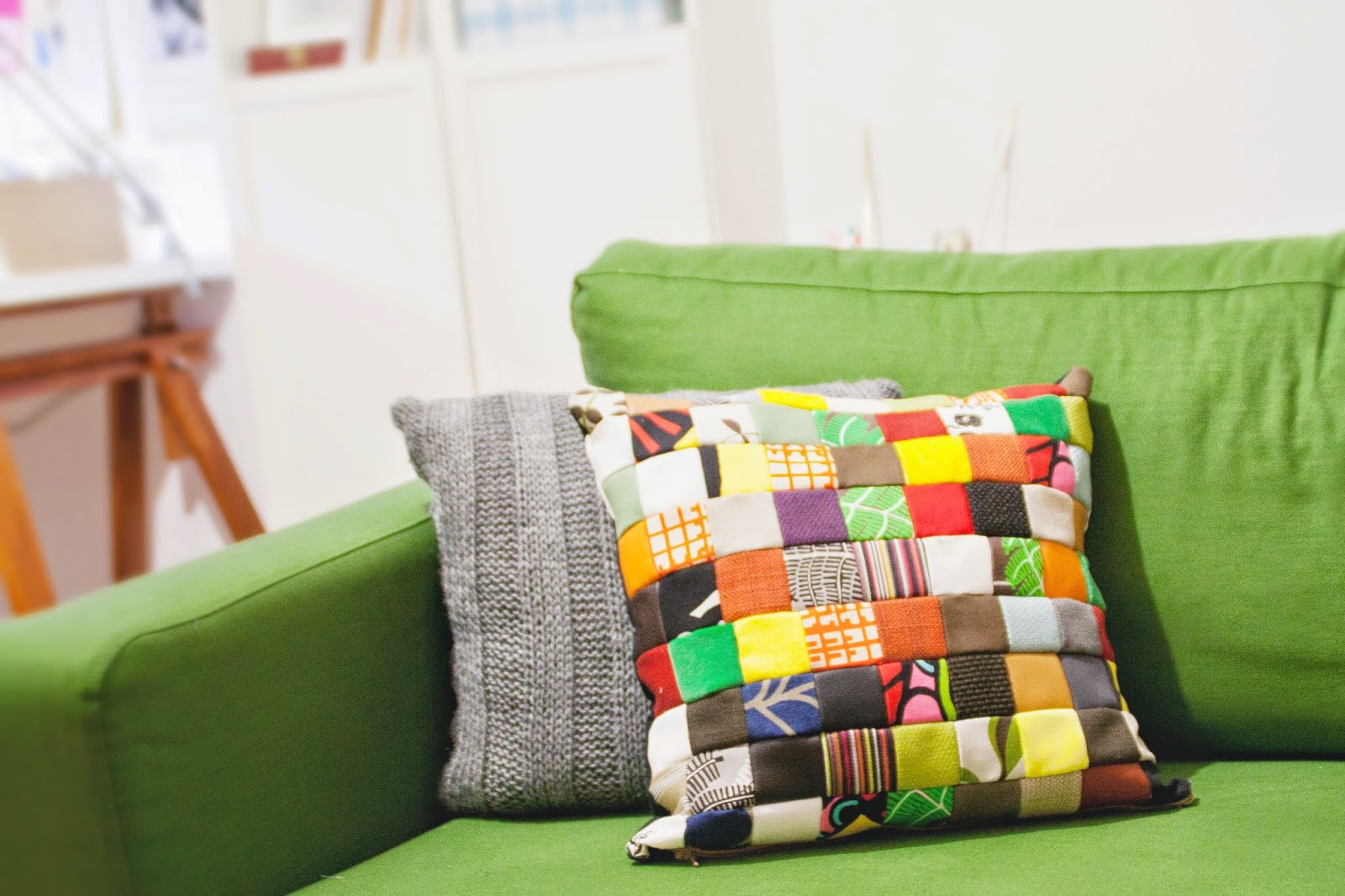 Funny Patchwork Pillow