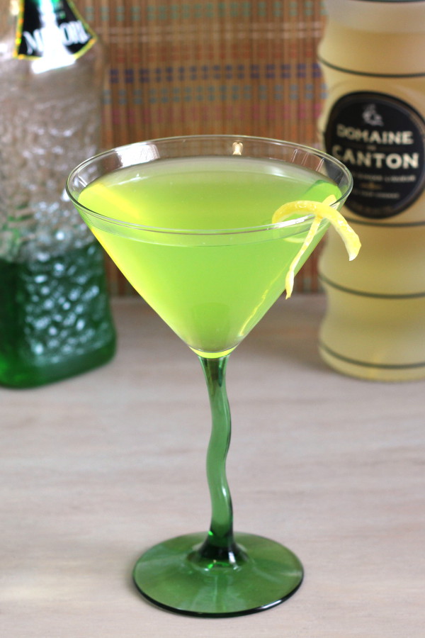 Honeydrew ginger martini
